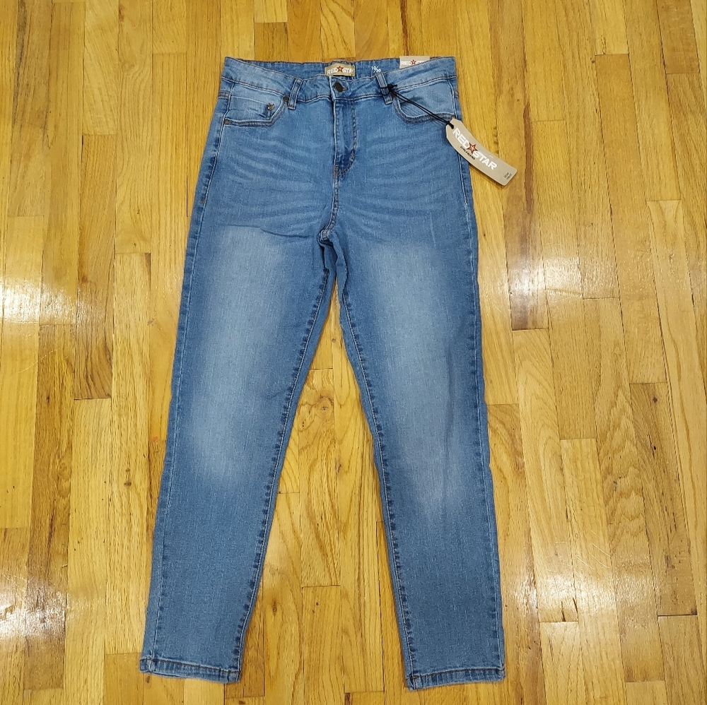 NWT RED STAR Blue Skinny Jeans (Size: 10, 12)